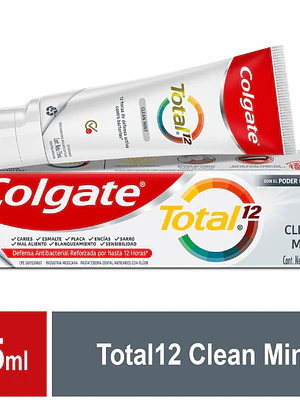 Crema dental Colgate Total 12 Cleant Mint 63 ml.