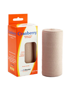 Venda elástica piel 15 cm x 4,5 mts. Cranberry, Reutter