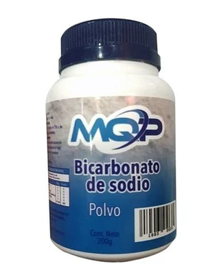 Bicarbonato de Sodio Polvo 200 g. Maquipack
