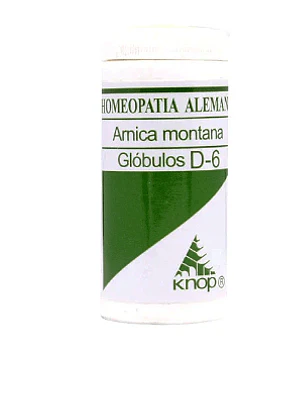 Árnica Montana Globulo D-6. Knop