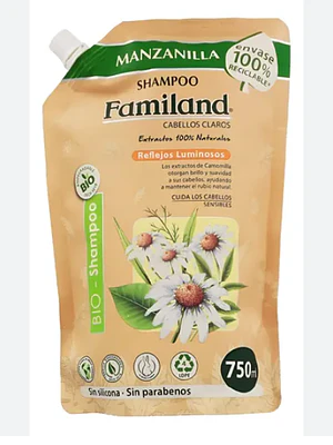Familand Shampoo Manzanilla Doypack 750 ml.