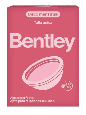Disco Menstrual  Bentley 1 Unidad.