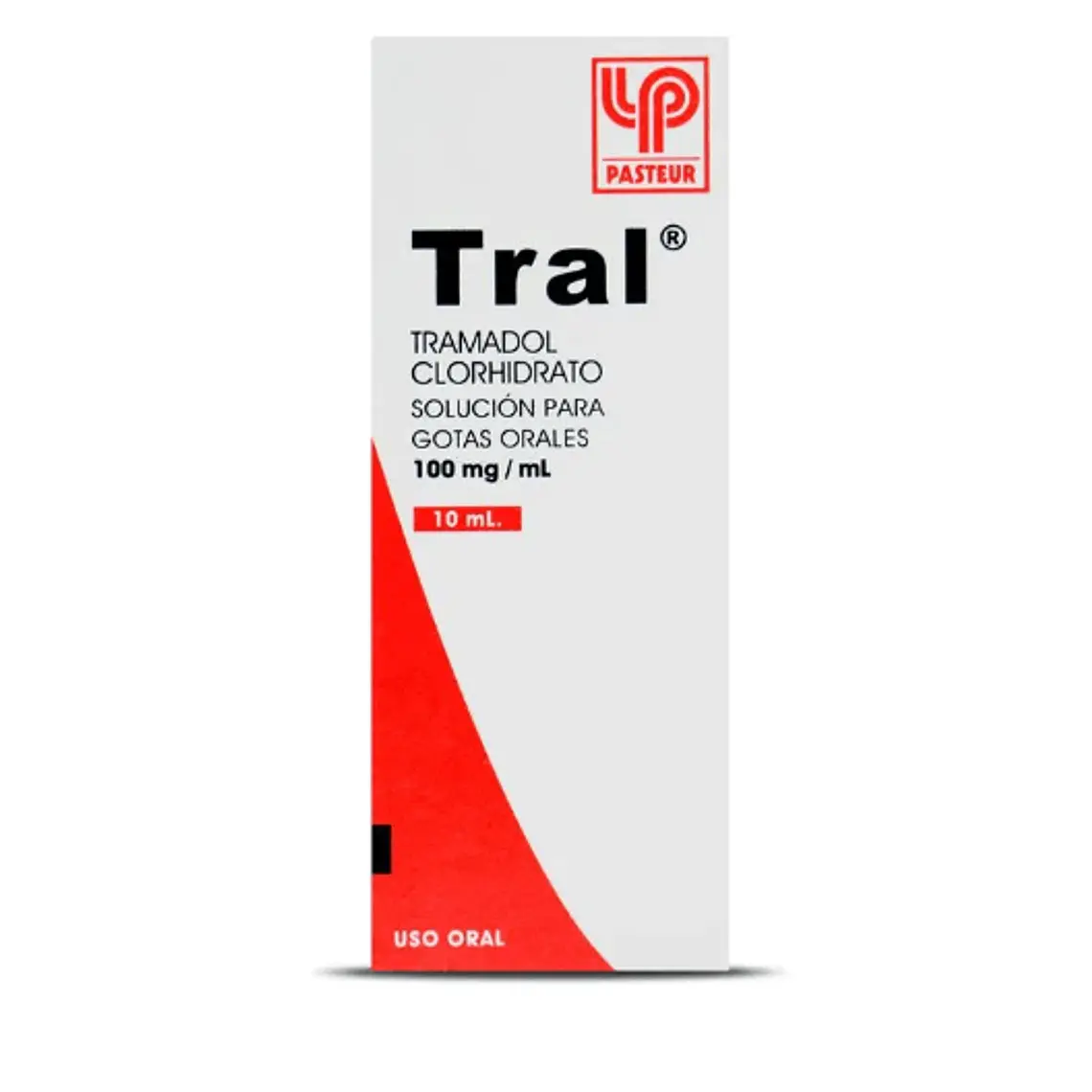 Tral Tramadol Clorhidrato Solución oral Gotas 10 ml. 1