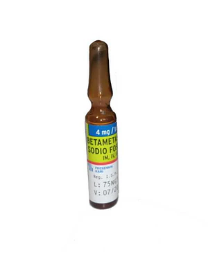 Betametasona sodio fosfato 4 mg/1 ml Solución inyectable 100 Ampollas. Sanderson