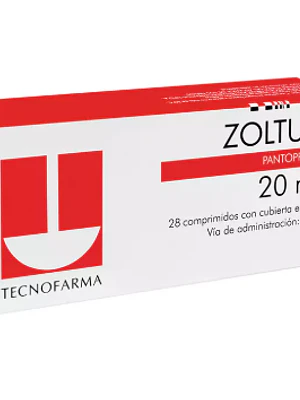 Zoltum Pantoprazol 20 mg 28 Comprimidos recubiertos.
