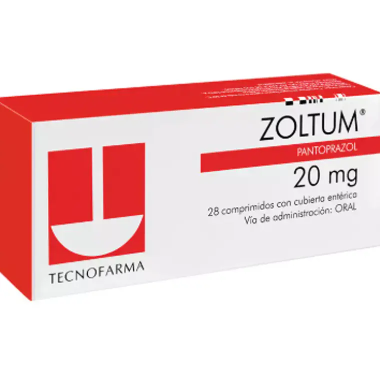 Zoltum Pantoprazol 20 mg 28 Comprimidos recubiertos. 1