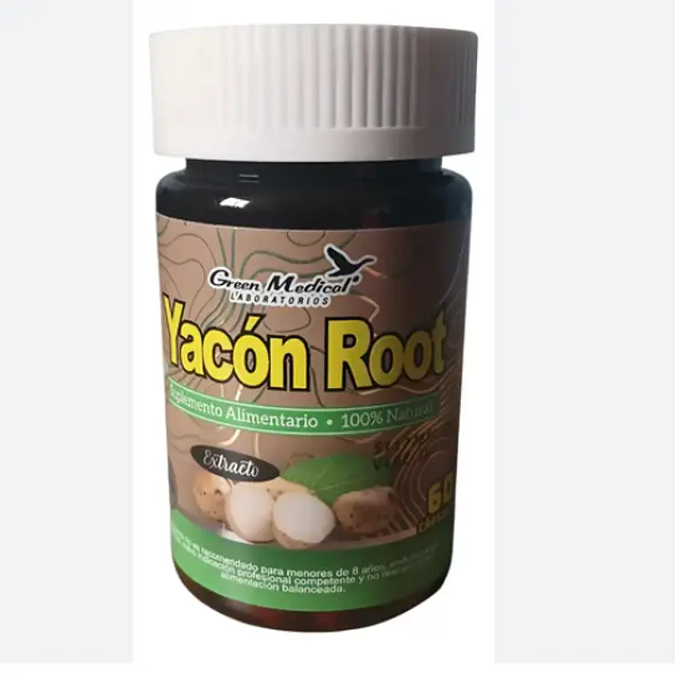 Yacón Root &0 Cápsulas. Green Medical 1
