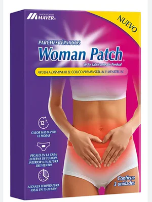 Woman Patch Parche Menstrual 3 Unidades.