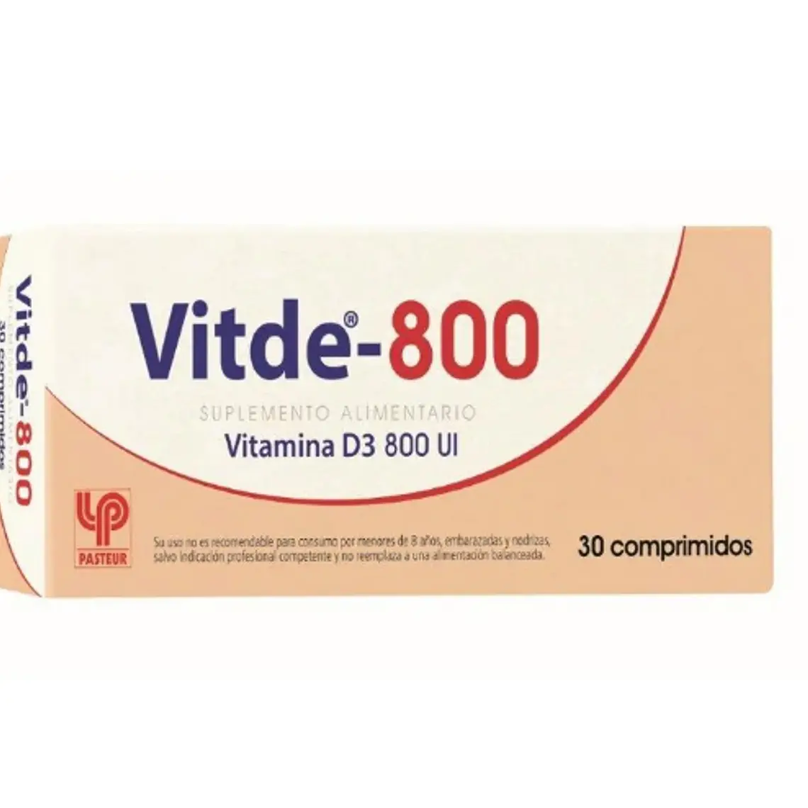 Vitde Vitamina D3 800 UI 30 Comprimidos. 1
