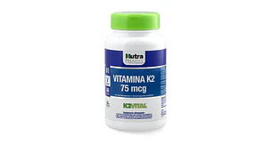 Vitamina K2 Premium 75 mcg 60 Cápsulas. Nutra Pharm