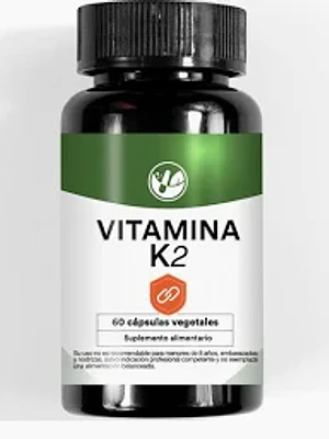 Vitamina K2 60 Cápsulas duras. Natural Farm