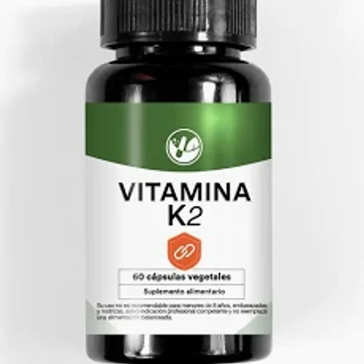 Vitamina K2 60 Cápsulas duras. Natural Farm 1