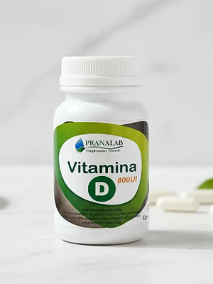 Vitamina D 800 UI 30 Cápsulas. Pranalab