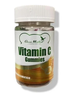 Vitamina C 30 Gummies. Green Medical