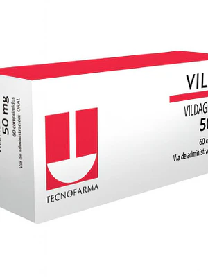 Vilzer Vildagliptina 50 mg 60 Comprimidos.