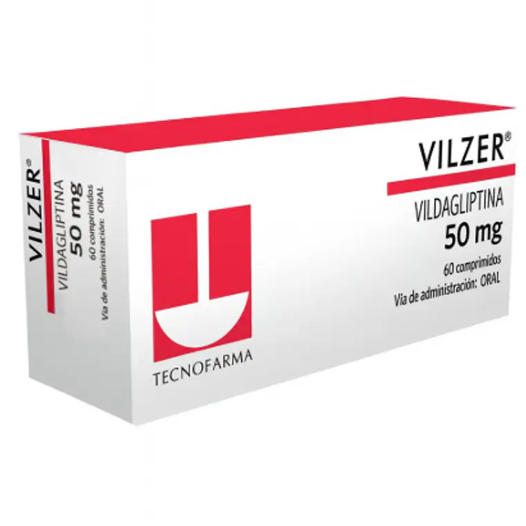 Vilzer Vildagliptina 50 mg 60 Comprimidos. 1