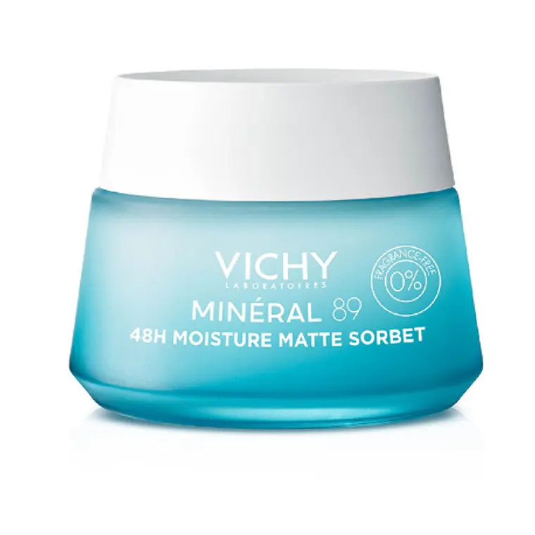 Crema hidratante Piel grasa Minéral 89 Matte Sorbet 50 ml. Vichy 1