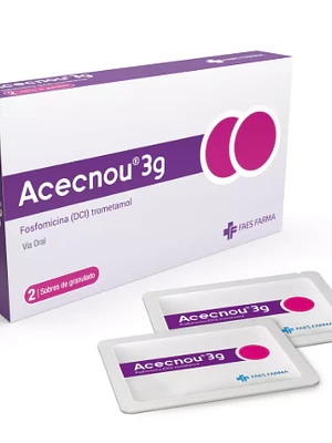 Acecnou Fosfomicina 3 g Solución oral 2 Sobres.