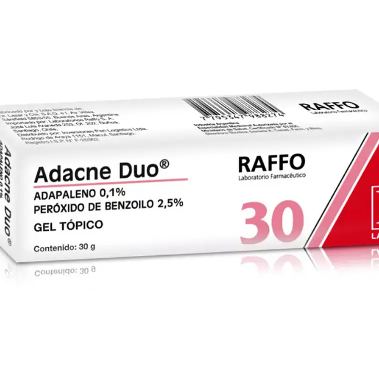 Adacne Duo Adapaleno, Peróxido de benzoilo Gel tópico 30 g. 1