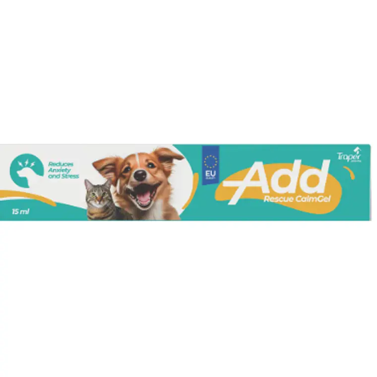 Suplemento calmante mascotas ADD calm gel 15 ml. Uso veterinario 1