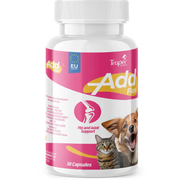 Suplemento Add flex active 30 Cápsulas. Uso veterinario 1