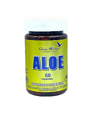 Aloe Vera 60 Cápsulas. Green Medical