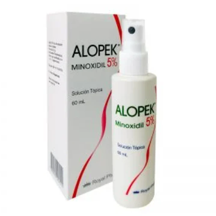 Alopek Minoxidil 5 % Solución tópica 60 ml. 1