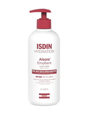 Alsora Emollient Loción hidratante 400 ml. ISDIN