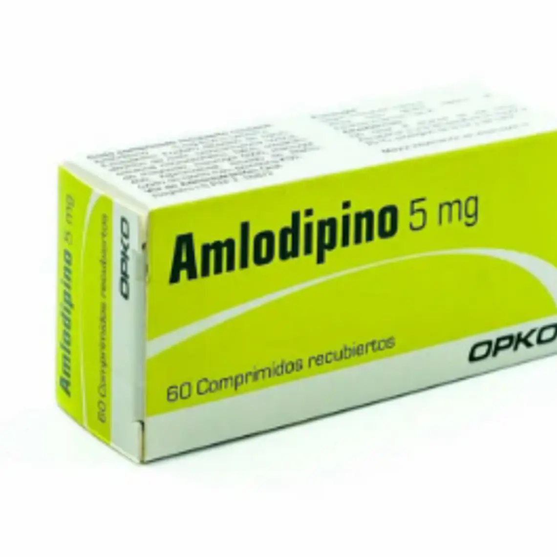Amlodipino (B) 5 mg 60 Comprimidos recubiertos. Opko 1