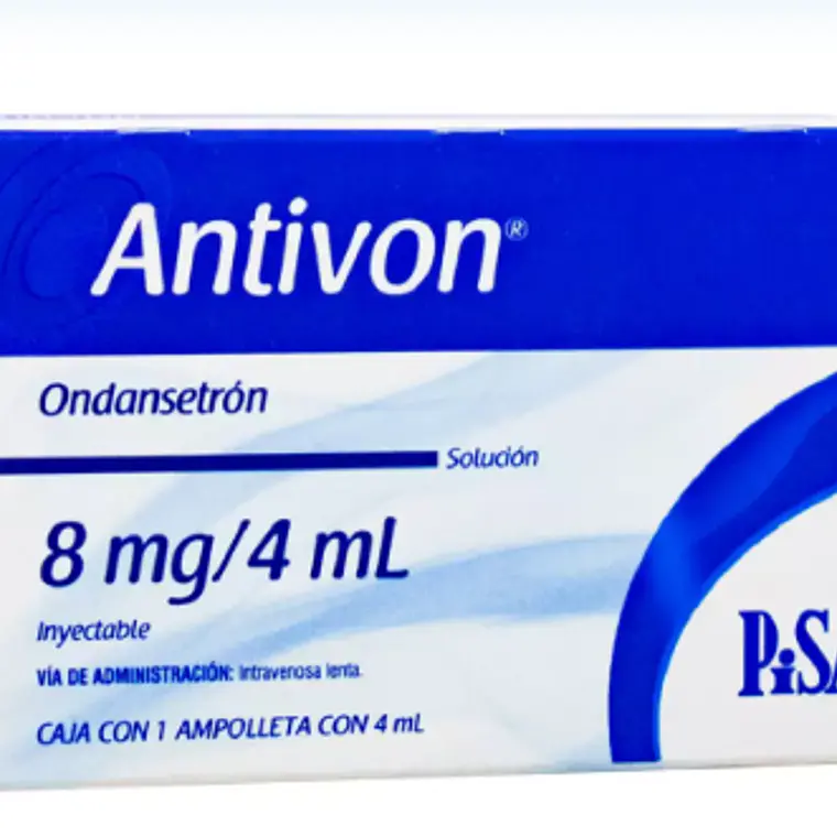 Antivon Ondansetrón 8 mg Solución inyectable 3 Ampollas 4 ml. 1