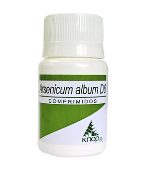 Arsenicum Album D-6 Comprimidos. Knop 