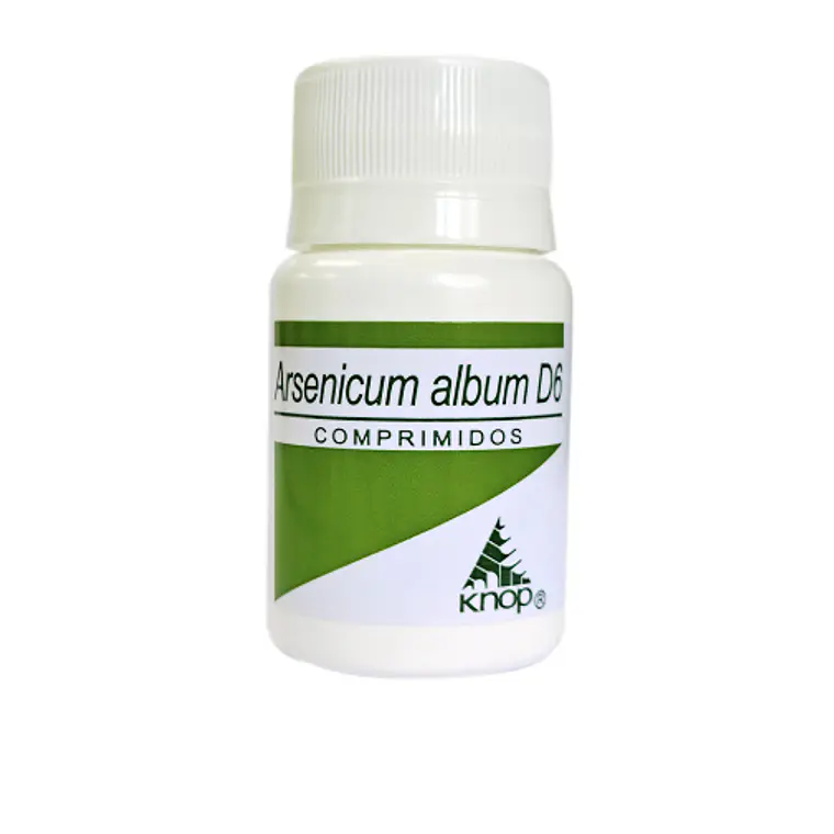 Arsenicum Album D-6 Comprimidos. Knop  1