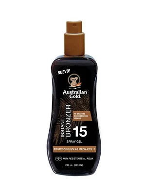 Australian Gold Instant Bronzer FPS 15 Spray 237 ml.
