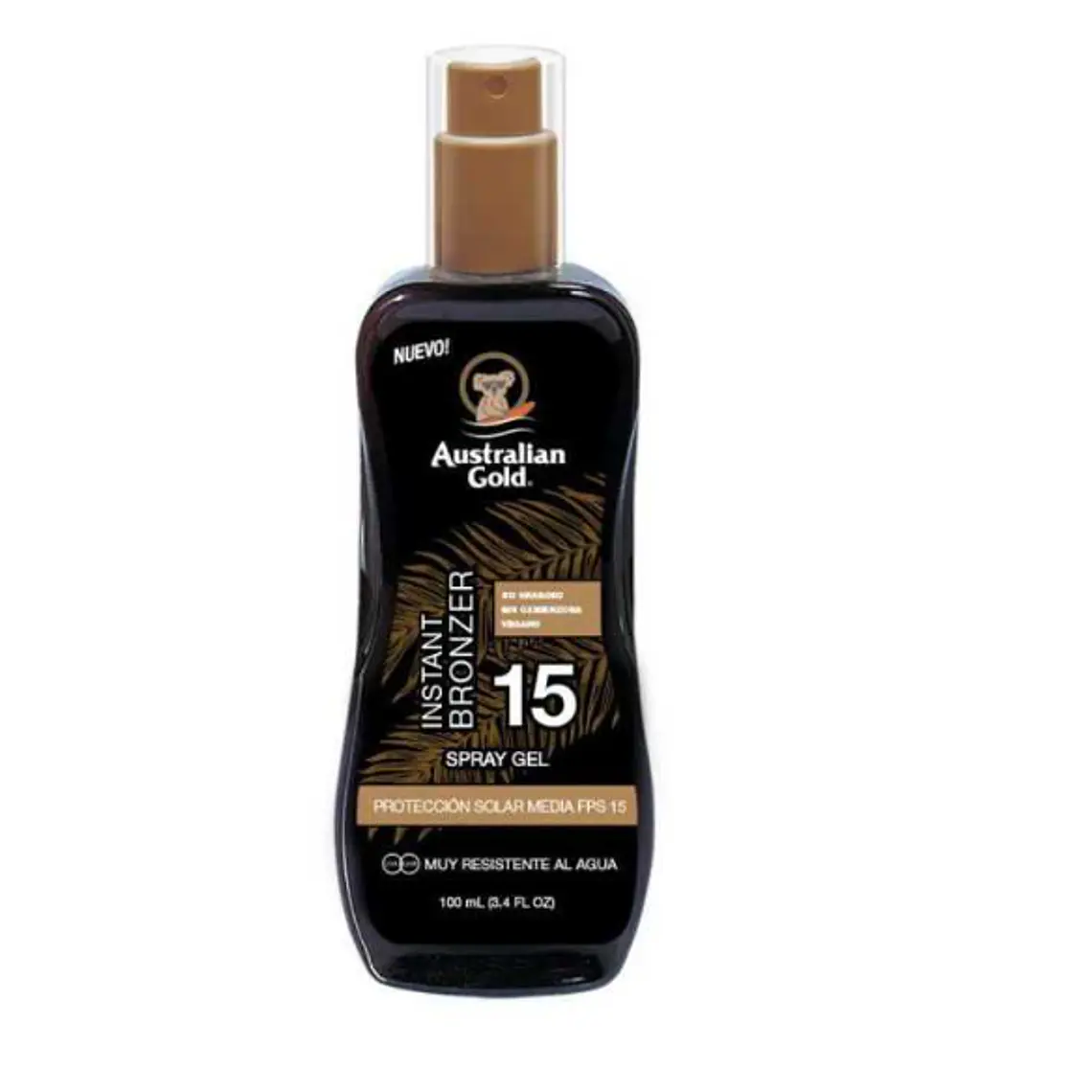 Australian Gold Instant Bronzer FPS 15 Gel spray 100 ml. 1