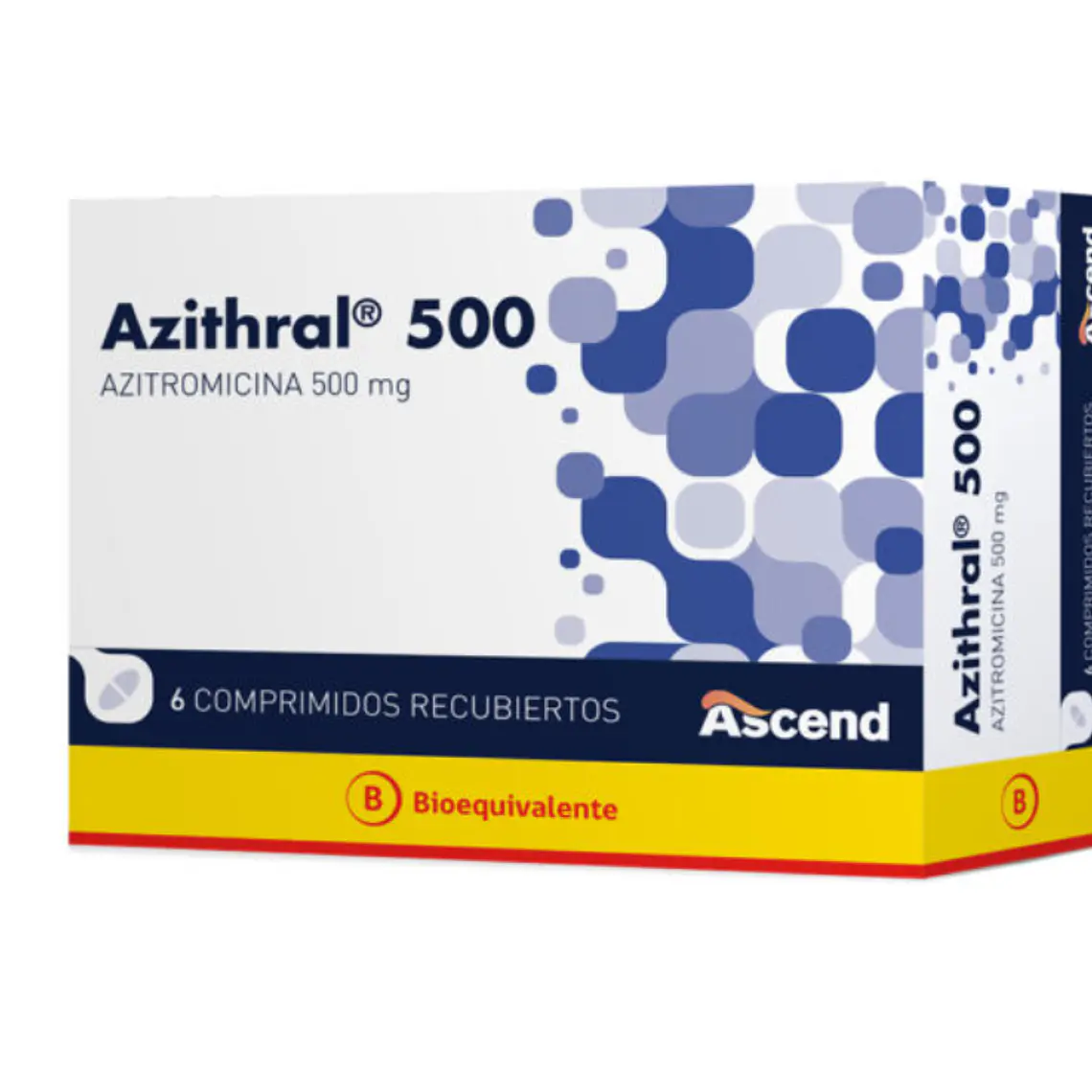 Azithral (B) 500 mg 6 Comprimidos. 1