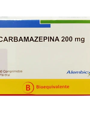 Carbamazepina (B) 200 mg 30 Comprimidos. Alembic 