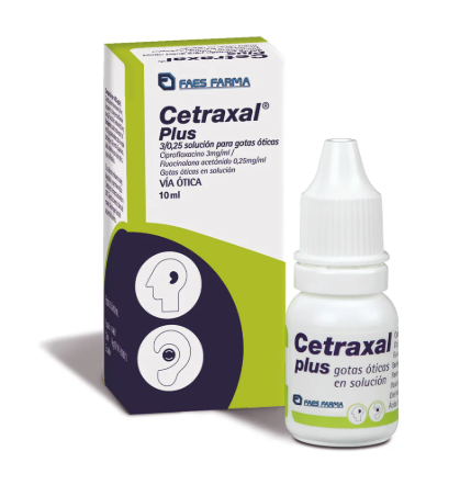 Cetraxal Plus Gotas óticas 10 ml.