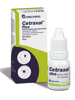 Cetraxal Plus Gotas óticas 10 ml.