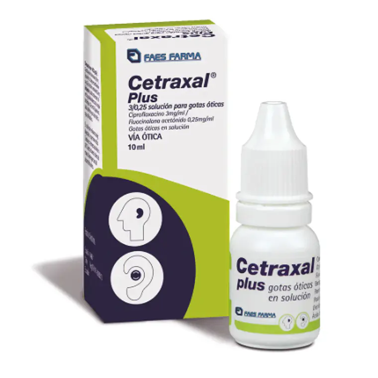 Cetraxal Plus Gotas óticas 10 ml. 1