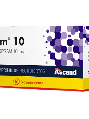 Citam (B) Escitalopram 10 mg 30 Comprimidos recubiertos.