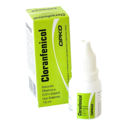 Cloranfenicol Solución Oftálmica 0,5% x 10 mL