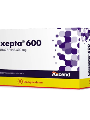 Coxepta (B) Oxcabazepina 600 mg 30 Comprimidos recubiertos.