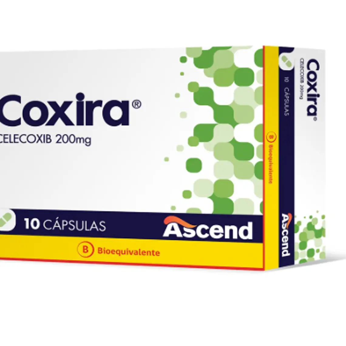 Coxira (B) Celecoxib 200 mg 10 Cápsulas. 1