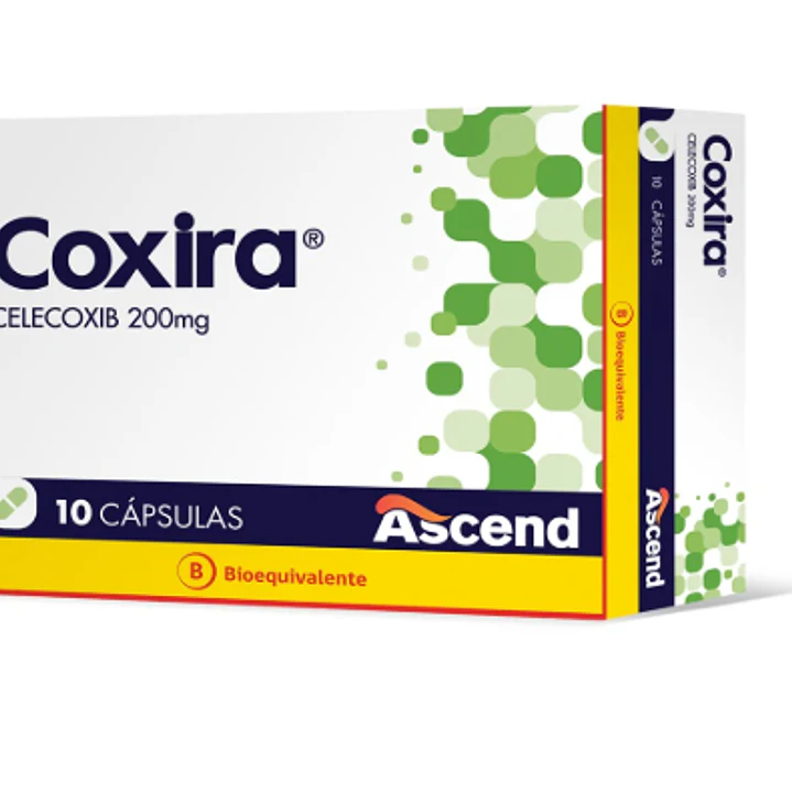 Coxira (B) Celecoxib 200 mg 10 Cápsulas. 1