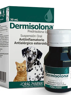 Dermisolona Prednisolona 0,4 % Suspensión oral 30 ml.