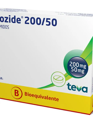 Madozide (B) Benserazida, Levodopa 200/50 mg 30 Comprimidos.