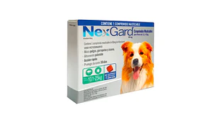 Nexgard para Perros de 10-25 Kilos 68 Mg, envase de  1 Tableta Masticable