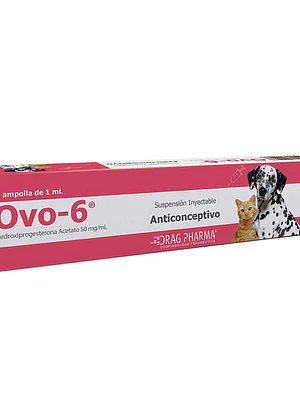 Ovo-6 Suspensión inyectable , envase de ampollas 1 ml 