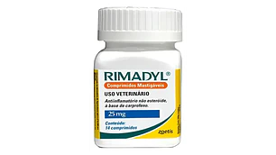 Rimadyl Tabletas Masticables 25 Mg , envase de  14