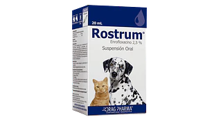 Rostrum Perro/Gato suspensión oral, envase de  20 ml